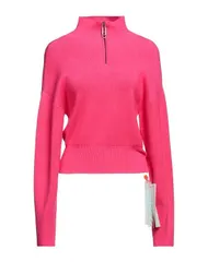 オフホワイト レディース アウター ニット・セータートルネック OFFWHITE Fuchsia フューシャのサムネイル