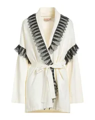 ツインセット レディース アウター カーディガン TWINSET Ivory アイボリーのサムネイル
