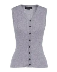 ディースクエアード レディース アウター カーディガン DSQUARED2 Gray グレーのサムネイル