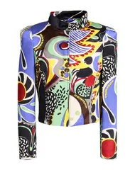モスキーノ レディース アウター ジャケット・ブルゾン MOSCHINO Purple パープルのサムネイル