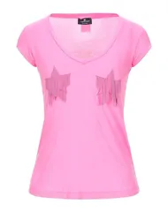 エリザベッタフランキ レディース トップス Tシャツ ELISABETTA FRANCHI Pink ピンクのサムネイル