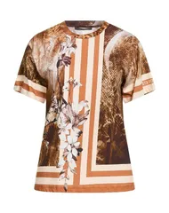 アルベルタ フェレッティ レディース トップス Tシャツ ALBERTA FERRETTI Brown ブラウンのサムネイル