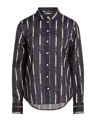 ガント レディース トップス シャツ GANT Midnight Blue ブルーのサムネイル