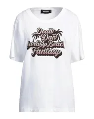 ディースクエアード レディース トップス Tシャツ DSQUARED2 White ホワイト