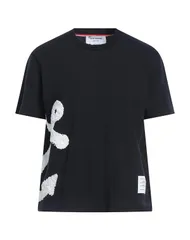 トムブラウン レディース トップス Tシャツ THOM BROWNE Midnight Blue ブルーのサムネイル