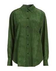 ヴィクトリア ベッカム レディース トップス シャツ VICTORIA BECKHAM Military Green グリーンのサムネイル