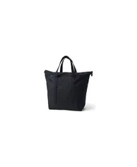 ランズエンド レディース バッグ Lands End Extra Large Solid Color 5 Pocket Zip Top Canvas Tote Bag Blackblack ブラックのサムネイル