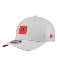 ニューエラ メンズ アクセサリー 帽子 New Era Mens Gray Cleveland Guardians 2026 Clubhouse 9SEVENTY Adjustable Hat Gray グレー
