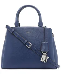 【送料無料】 ダナ キャラン ニューヨーク レディース ハンドバッグ バッグ Paige Medium Satchel With Convertible Strap Indigosilver