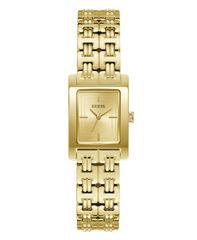 [Free Shipping] Guess Women's Gold Tone Stainless Steel Analog Watch 23mm Gold