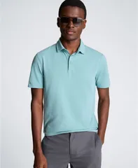 【送料無料】 ケネスコール メンズ Tシャツ トップス Mens ShortSleeve SlimFit Polo TShirt Aqua