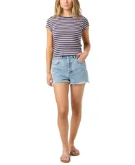オニール レディース トップス Tシャツ クルーネック ONeill Womens Crewneck TShirt Deauville Mauveのサムネイル