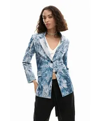 デジグアル レディース アウター ジャケット・ブルゾン ブレザー Desigual Womens Blazer photography Grey グレーのサムネイル