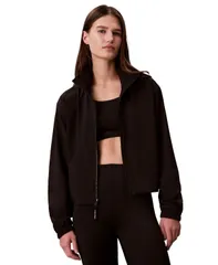 カルバンクライン レディース アウター ジャケット・ブルゾン Calvin Klein Performance Womens Modern Sport FullZip Windbreaker Jackのサムネイル