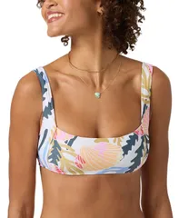 オニール レディース トップス タンクトップリント ONeill Womens Printed Cora Geo Westwater Square Neck Tank Top Multi Colorのサムネイル