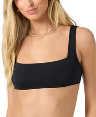 オニール レディース トップス タンクトップ ONeill Womensquare Neck Tank Top Black ブラックのサムネイル