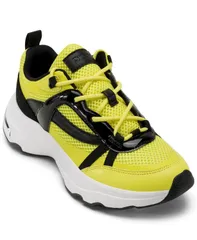 ダナ キャラン ニューヨーク レディース シューズ スニーカー DKNY Womens Juna Sneakers YellowBlack ブラックのサムネイル