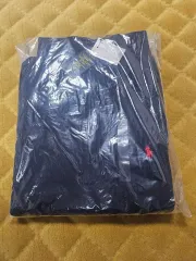 POLO RALPH LAUREN ネイビー ハーフジップアップニット XL