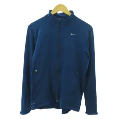 ナイキ NIKE トラックジャケット ジャージ スウォッシュ ロゴ プリント L 青 ブルー 1022 ■YHS8