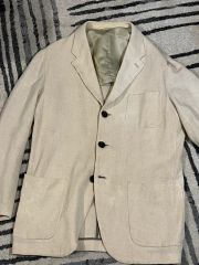 J*中様 Sartorio サルトリオ カシミヤ100 テーラードジャケット 美