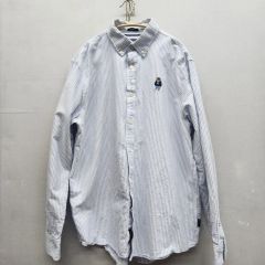 美品 マウンテンリサーチ Big B.D ストライプ 動物オックスフォード