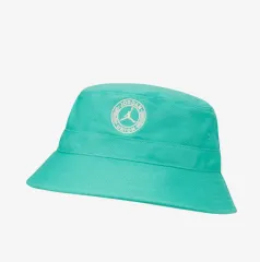 新品) NIKE ジョーダン バケット 帽子 キーネティック グリーン M-L 未開封 新品 商品 ゴルフ 釣り