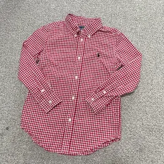 7Y ポロ キッズ チェック シャツ