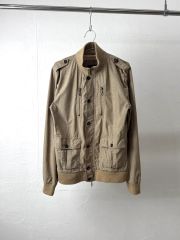 定価4,6万＊美品 45R ポプリンのワッペンスウィングトップ M ベージュ 