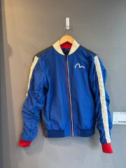 evisen エヴィセン エビセン コーチジャケット 青 - メルカリ