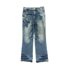 00s D&G Bleach Wash Logo Denim Jeans y2k - メルカリ