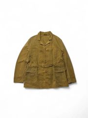 美品 エルメス レザートリム サファリジャケット 48 - メルカリ