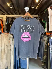 95 KITH(キス) ロックバンド プリンティング Tシャツ