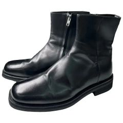 GUCCI by TOM FORD square toe boots black - メルカリ