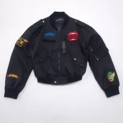 STUSSY ウィメンズ パッチ クロップド ma-1 ジャケットのサムネイル