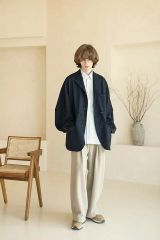 AH.H Beauty&Youth ネイビー ブレザー 長谷川昭雄 ポパイ - メルカリ
