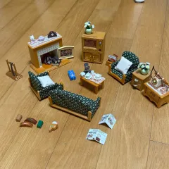 シルバニアファミリー オールド 廃盤 リビングルーム セット