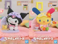 【中古】フィギュア 全2種セット 「サンリオキャラクターズ」 なかよしメモリーズ おうちでリラックスタイム～クロミ＆ウサハナ～