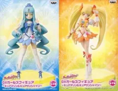 【中古】フィギュア 全2種セット 「ハートキャッチプリキュア!」 DXガールズフィギュア～キュアマリン＆キュアサンシャイン～