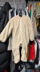 赤ちゃん フリース ファー 宇宙服 ベージュ