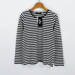 MARY QUANT ストライプTシャツ