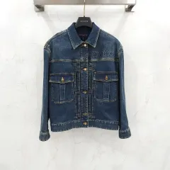 Louis Vuitton ルイヴィトン レディース オーバーサイズ デニム トラッカー ジャケット 1A9L37のサムネイル