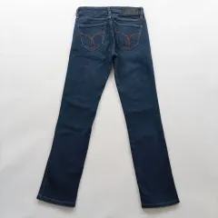 Calvin Klein カルバン・クライン デニム ズボン サイズ26 スキニージーン カジュアル デニムパンツ レディース B0298