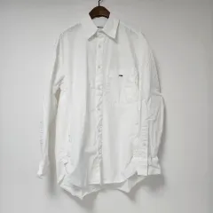 WOOYOUNGMI 白コットン バックロゴ シャツのサムネイル