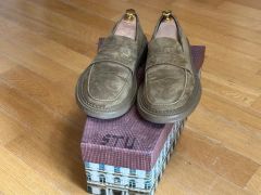 美品】PREMIATA ローファー ブラウン 7.5 イタリア製 - メルカリ