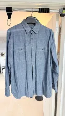 ユニクロ シャンブレー シャツ xl