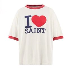SAINT Mxxxxxx セントマイケル　リンガー　Tシャツ　XL SAINT Mxxxxxx セントマイケル リンガー Tシャツ L - メルカリ