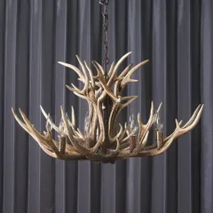DEER HORN SMITHS 鹿角 シャンデリア 9灯 天井照明 ペンダントライト