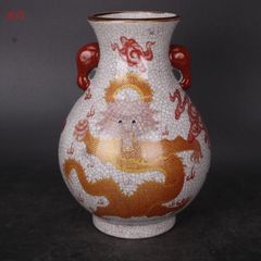 祖父蔵出品在銘手描き花瓶 美術品 激安骨董品 DE1024B12-4 - メルカリ