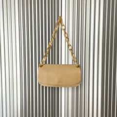 PRADA(プラダ) フリンジトートバッグ レザー ブラウンスタッズ装飾 PRADA(プラダ) フリンジトートバッグ レザー ブラウンスタッズ装飾