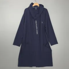 ポロ ラルフローレン POLO RALPH LAUREN ロゴ フードガウン M